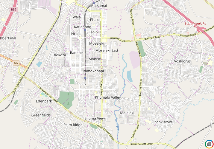 Map location of Ramakonopi East